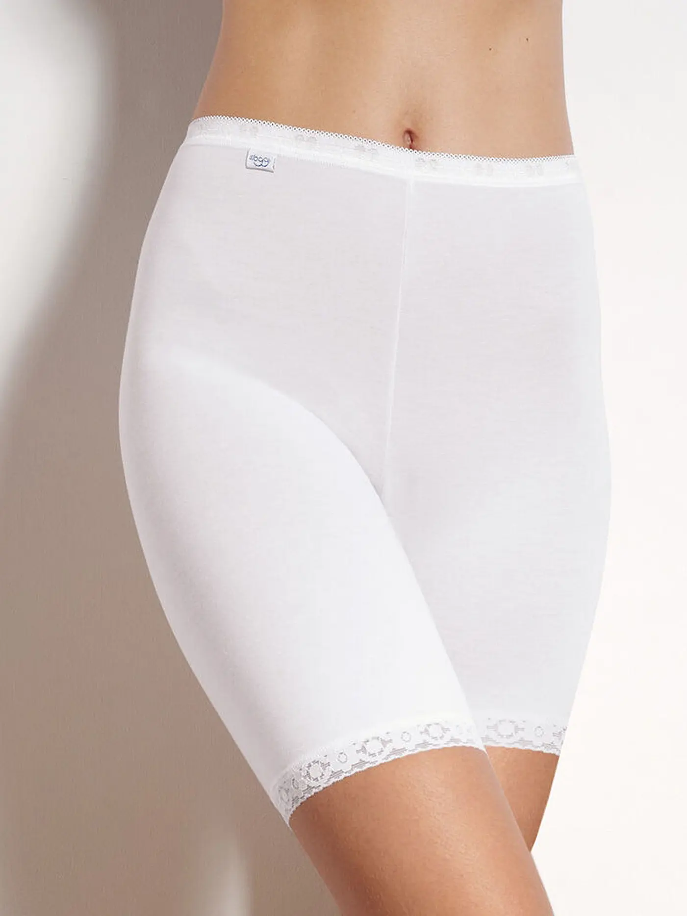 SLOGGI | Unterhose mit Bein BASIC+ 2-er Pkg. white | 